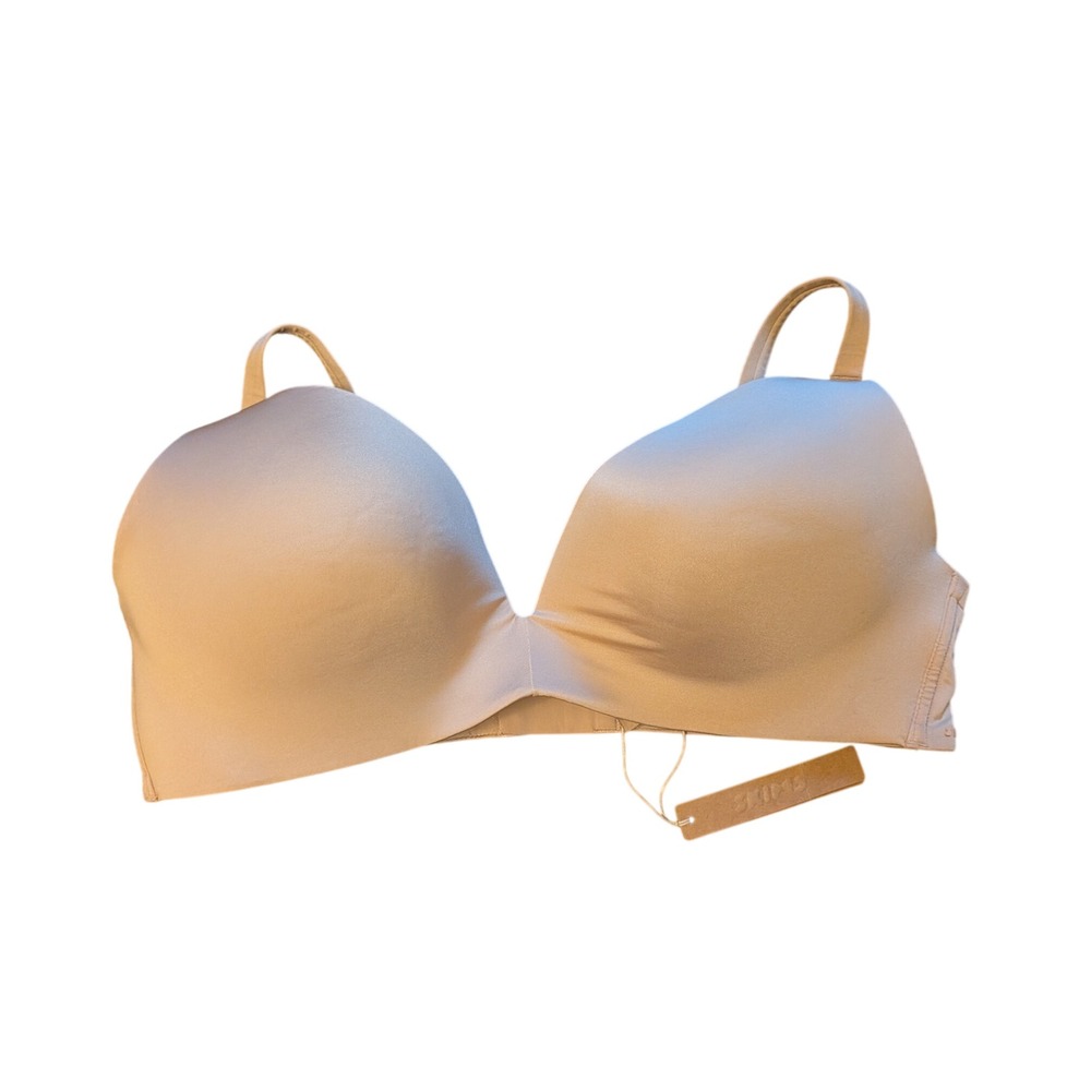 SKIMS Nursing Bra Womens 40C Clay Wireless Form PL-PLG-7704W NWT